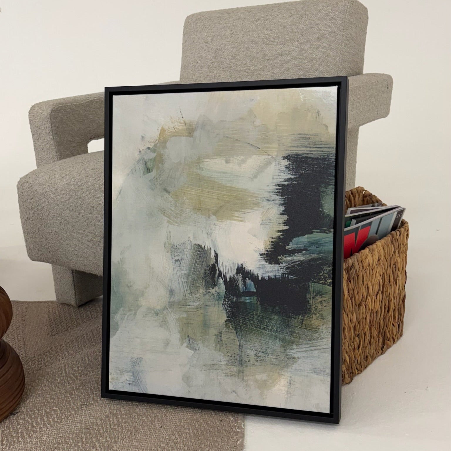 Begun Framed Printed Canvas - Mala Art Co.