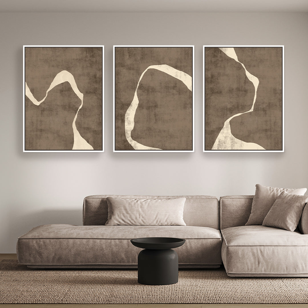 Moko Portrait Framed Canvas Set of 3 - Mala Art Co.