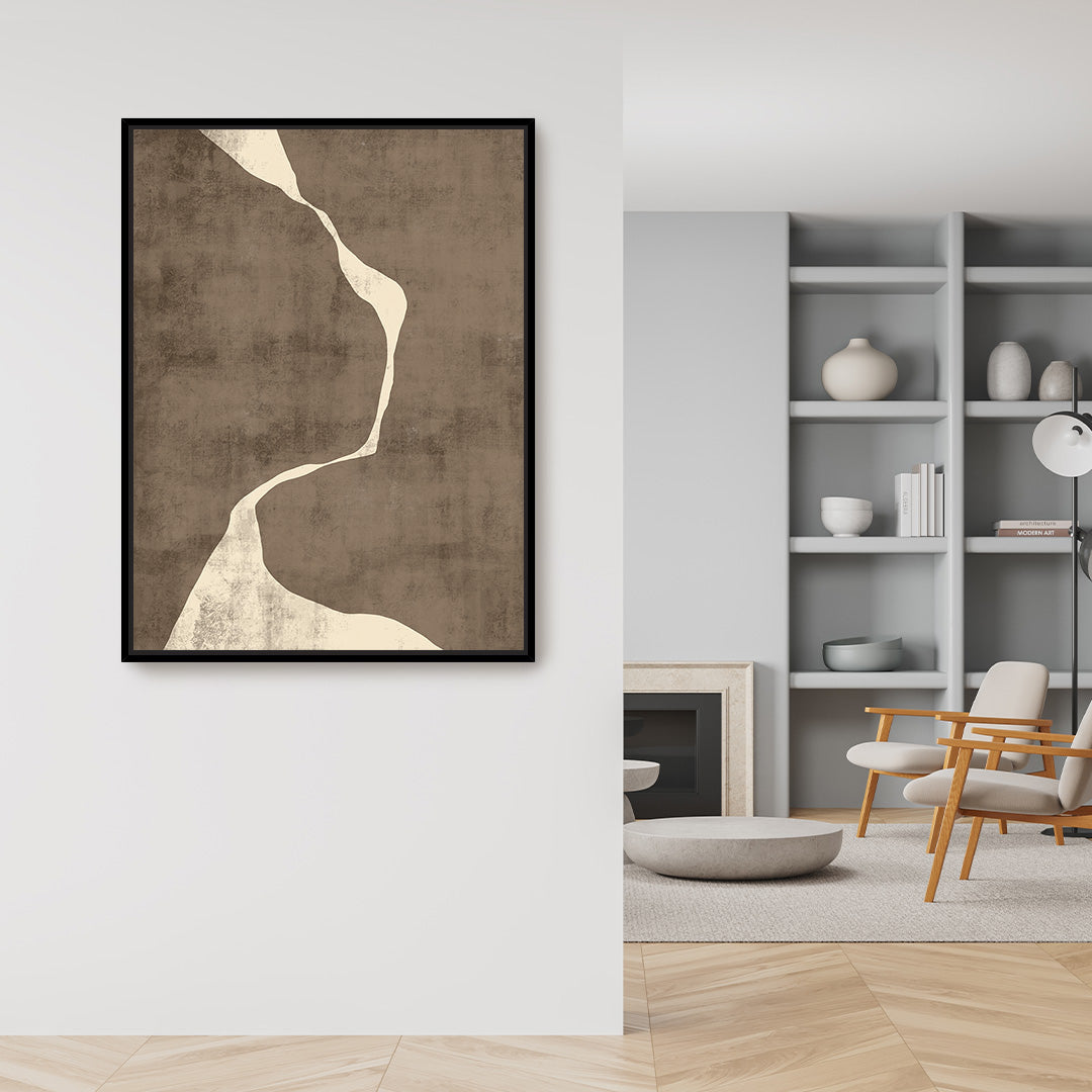 Moko III Portrait Framed Printed Canvas - Mala Art Co.