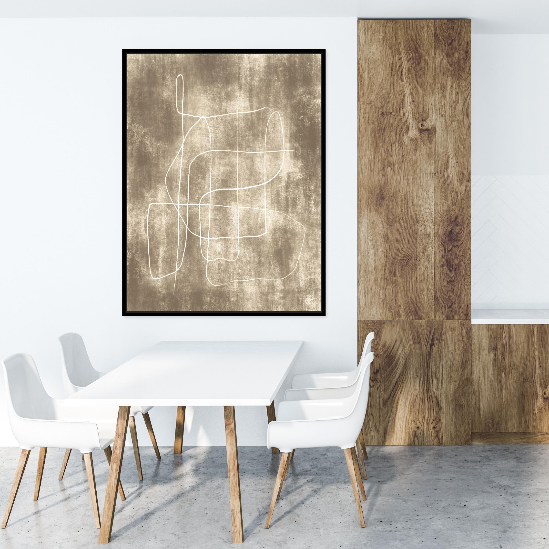 Symphony Portrait Framed Printed Canvas - Mala Art Co.