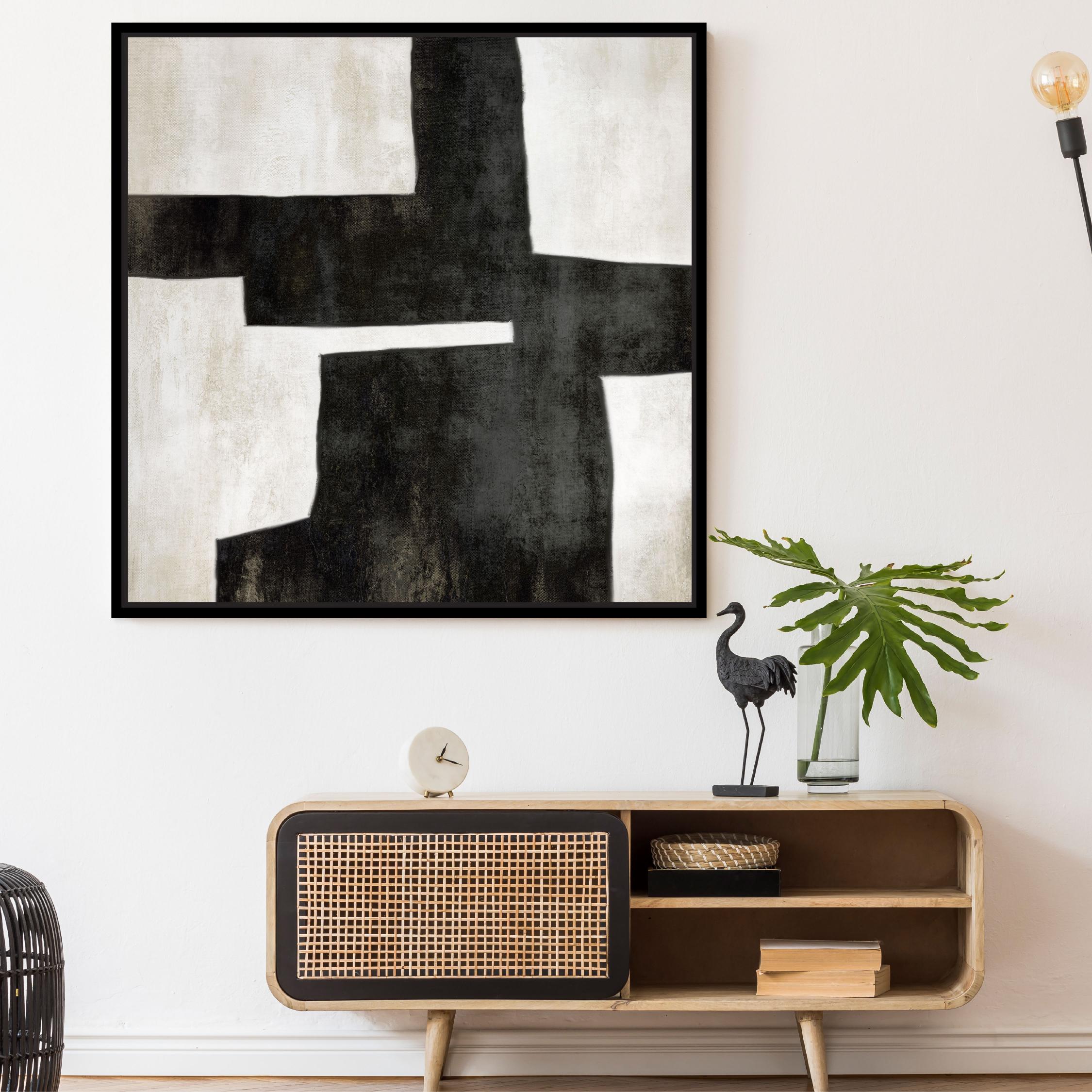 Fabio III Square Framed Printed Canvas - Mala Art Co.