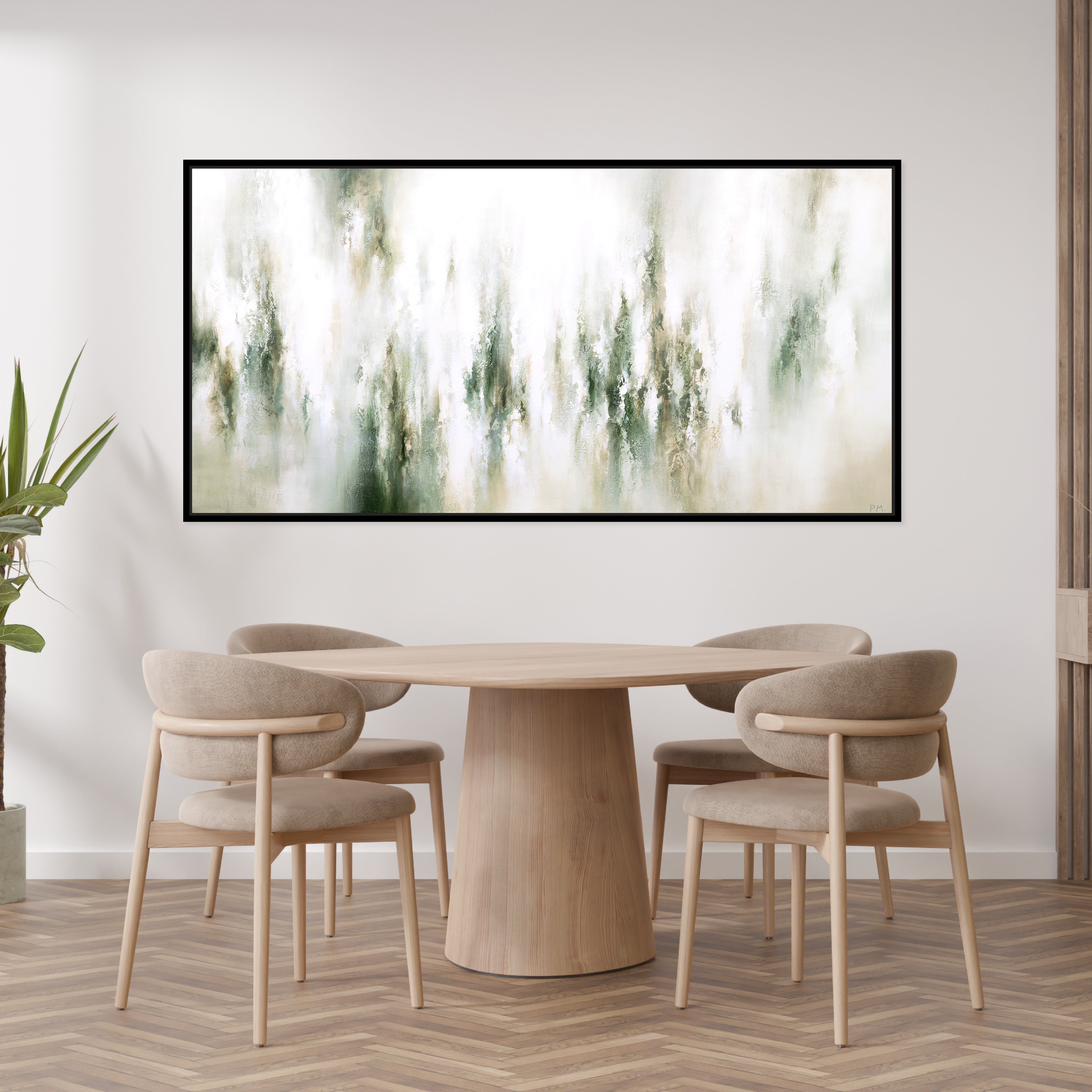 Aspire Panoramic Framed Printed Canvas - Mala Art Co.