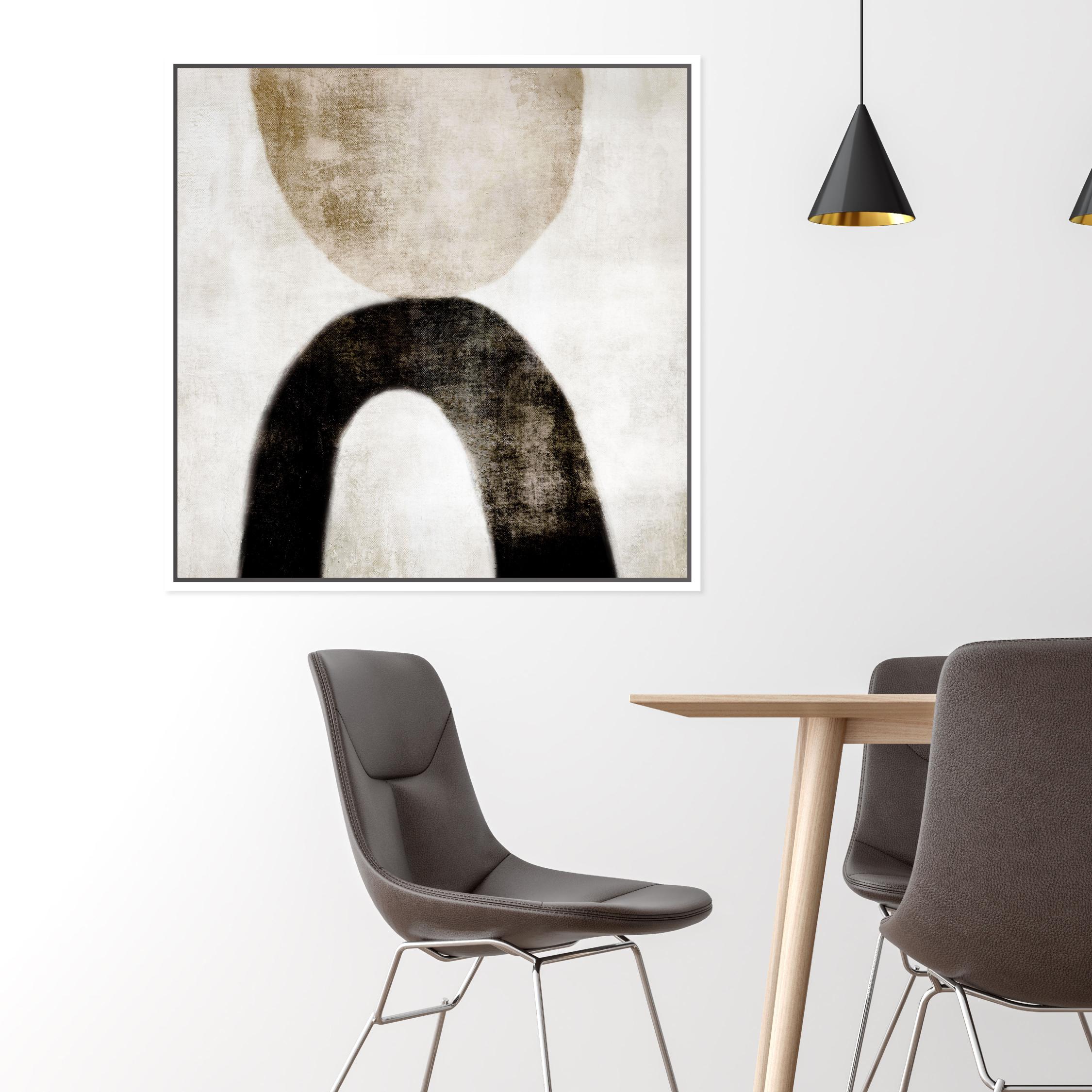 Julo Square Framed Printed Canvas - Mala Art Co.