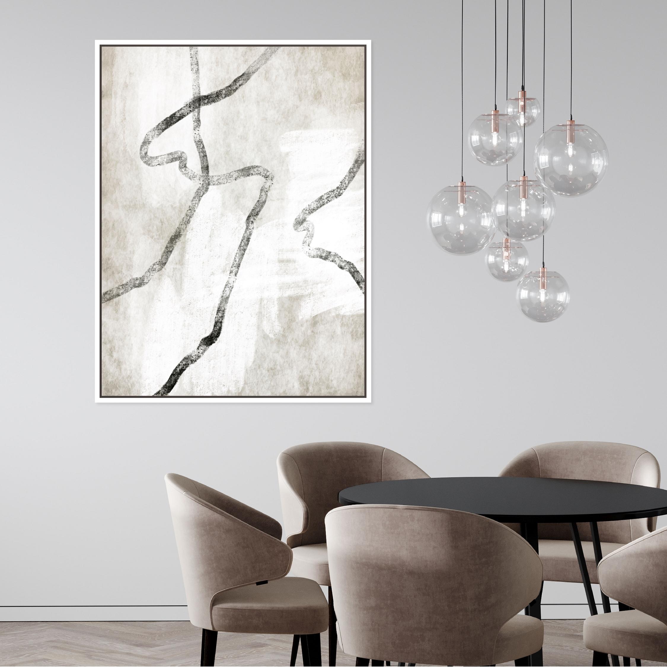 Modo I Portrait Framed Printed Canvas - Mala Art Co.