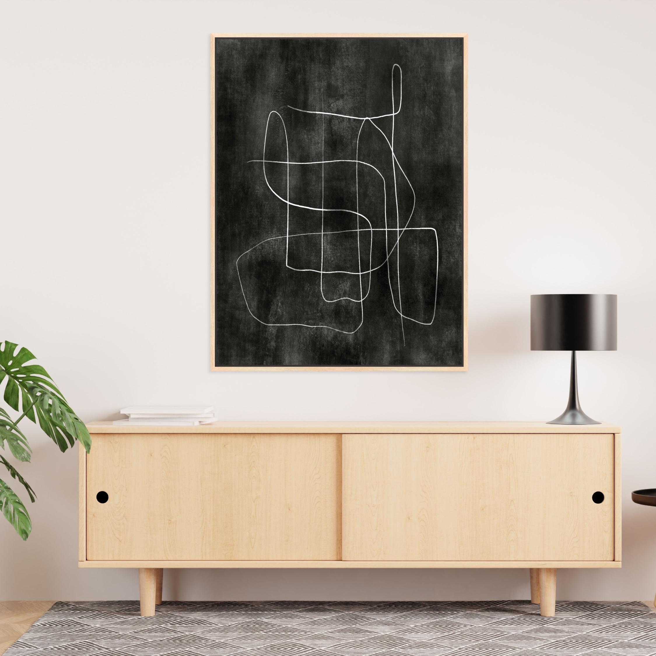 Sonata Portrait Framed Printed Canvas - Mala Art Co.