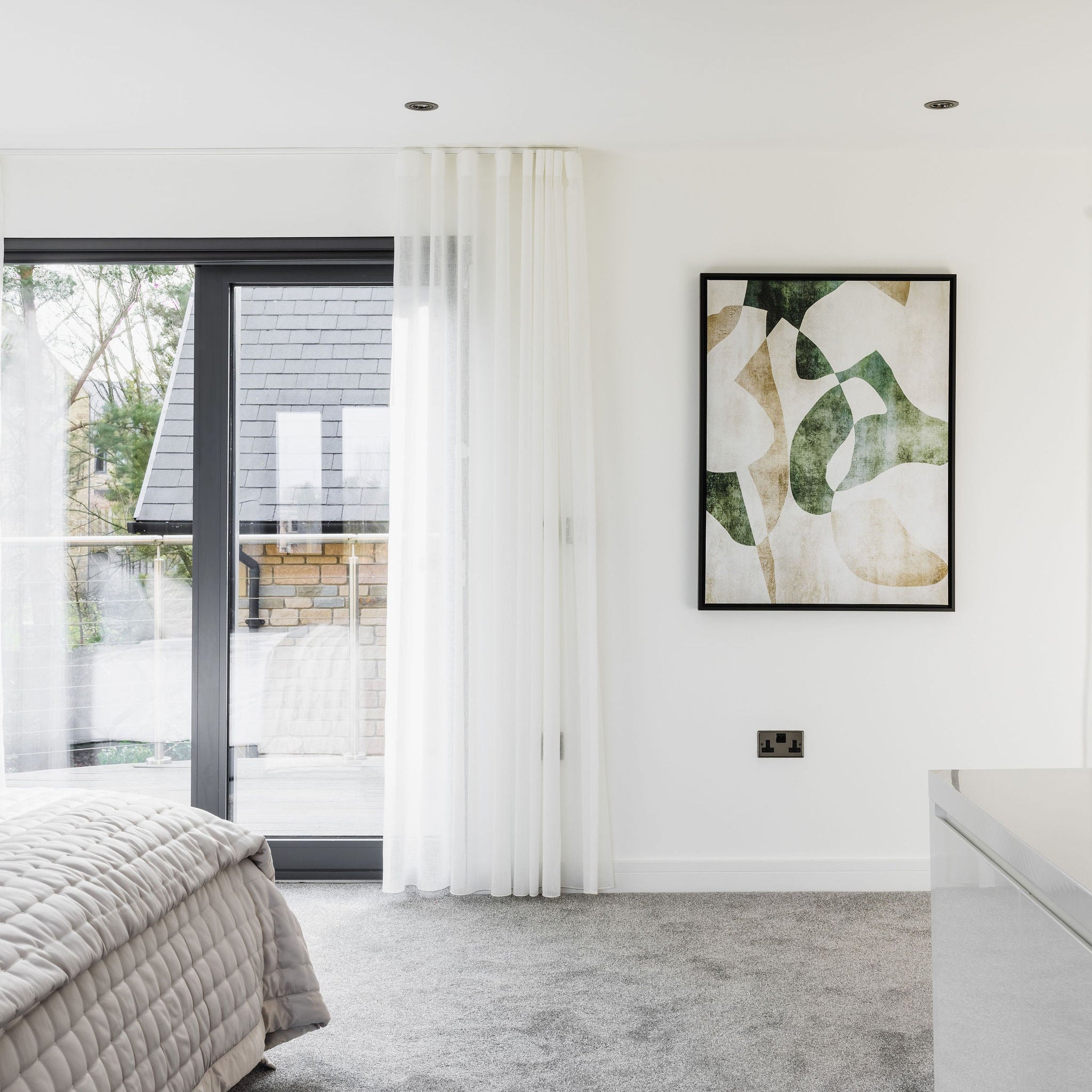 Soraya Portrait Framed Printed Canvas - Mala Art Co.