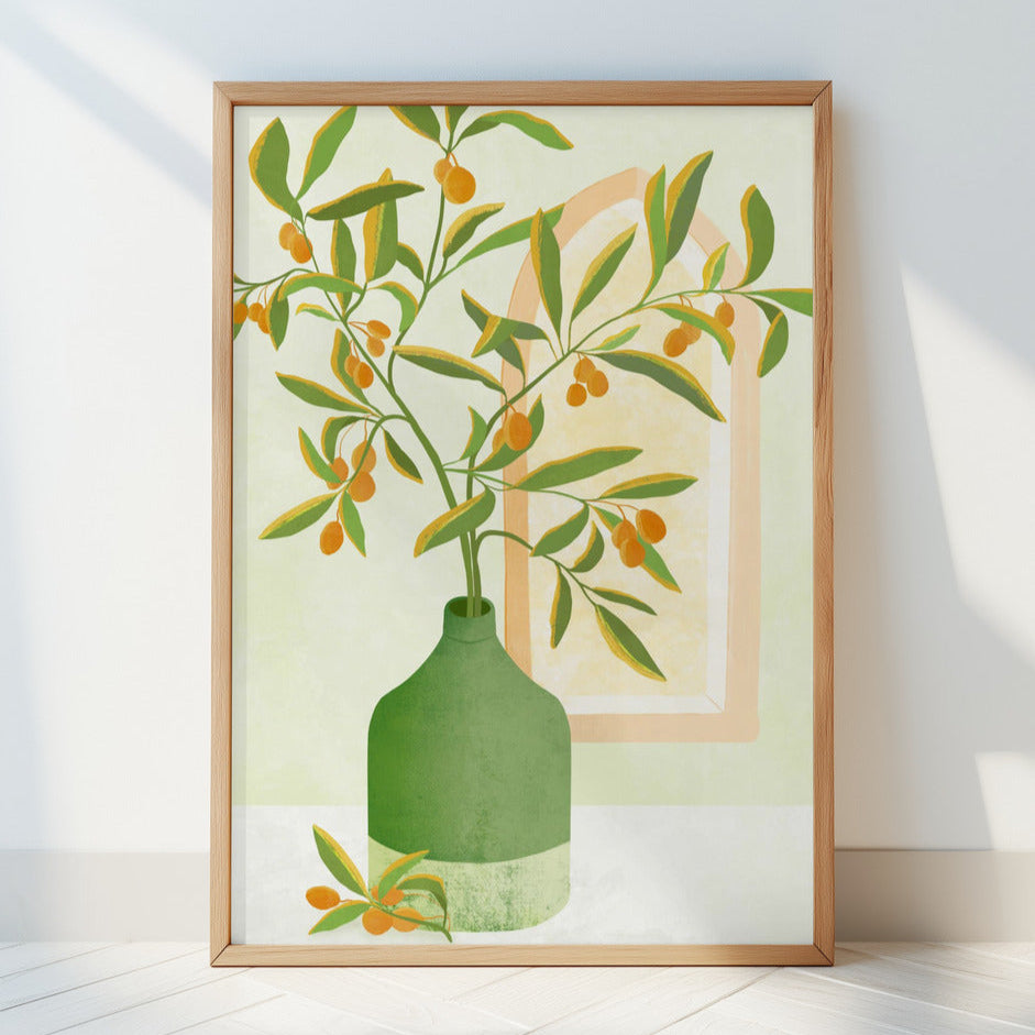Gothic Olives Print
