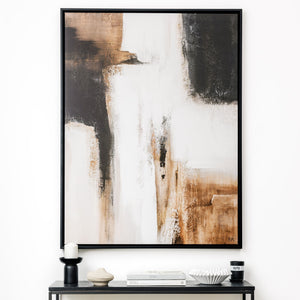 Casa II Portrait Framed Printed Canvas - Mala Art Co.
