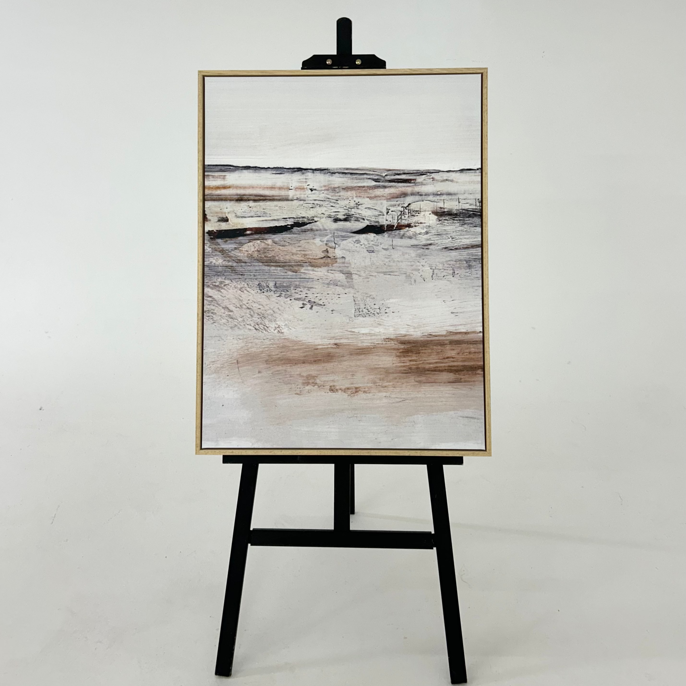 August Framed Printed Canvas