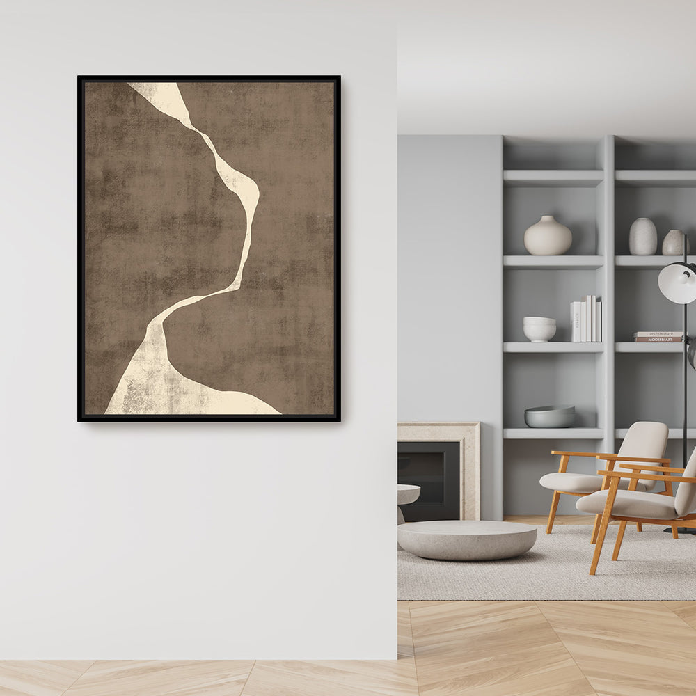 Moko III Portrait Framed Printed Canvas - Mala Art Co.