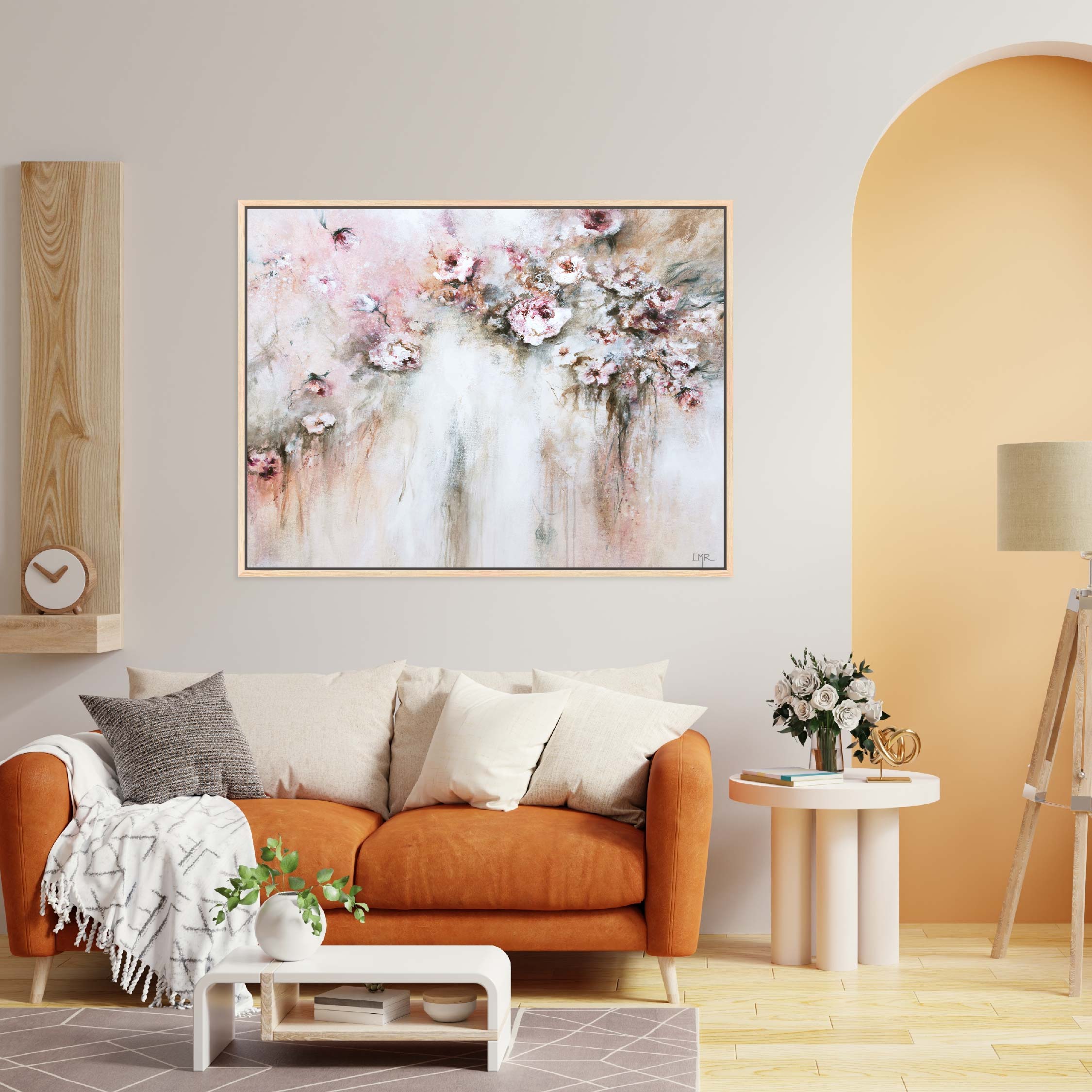 Amore Landscape Framed Printed Canvas - Mala Art Co.