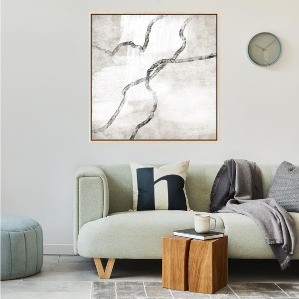 Modo II Square Framed Printed Canvas - Mala Art Co.