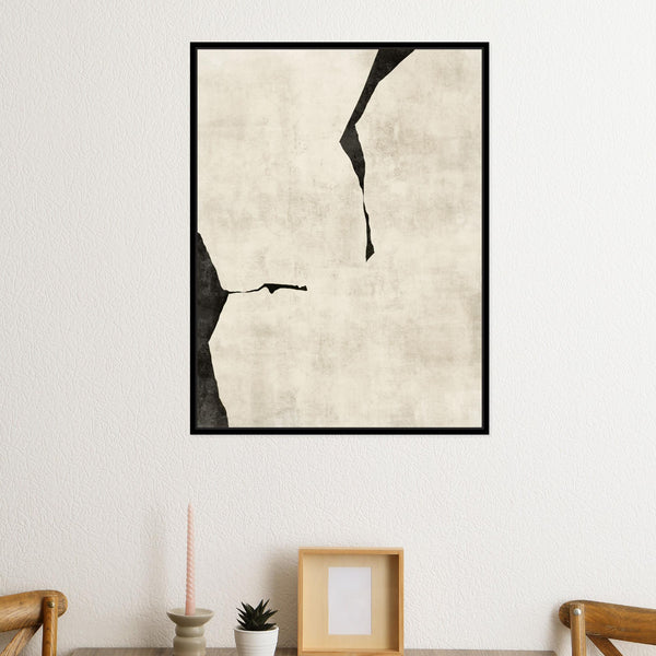 Oslo II Portrait Framed Printed Canvas - Mala Art Co.
