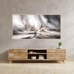 Kinetic Panoramic Framed Printed Canvas - Mala Art Co.