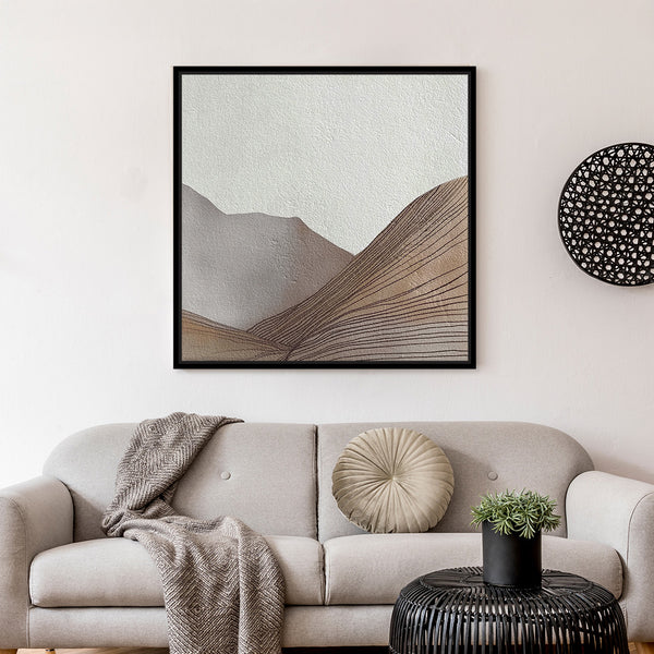 Morros Square Framed Printed Canvas - Mala Art Co.