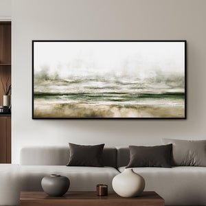 Moods Panoramic Framed Printed Canvas - Mala Art Co.
