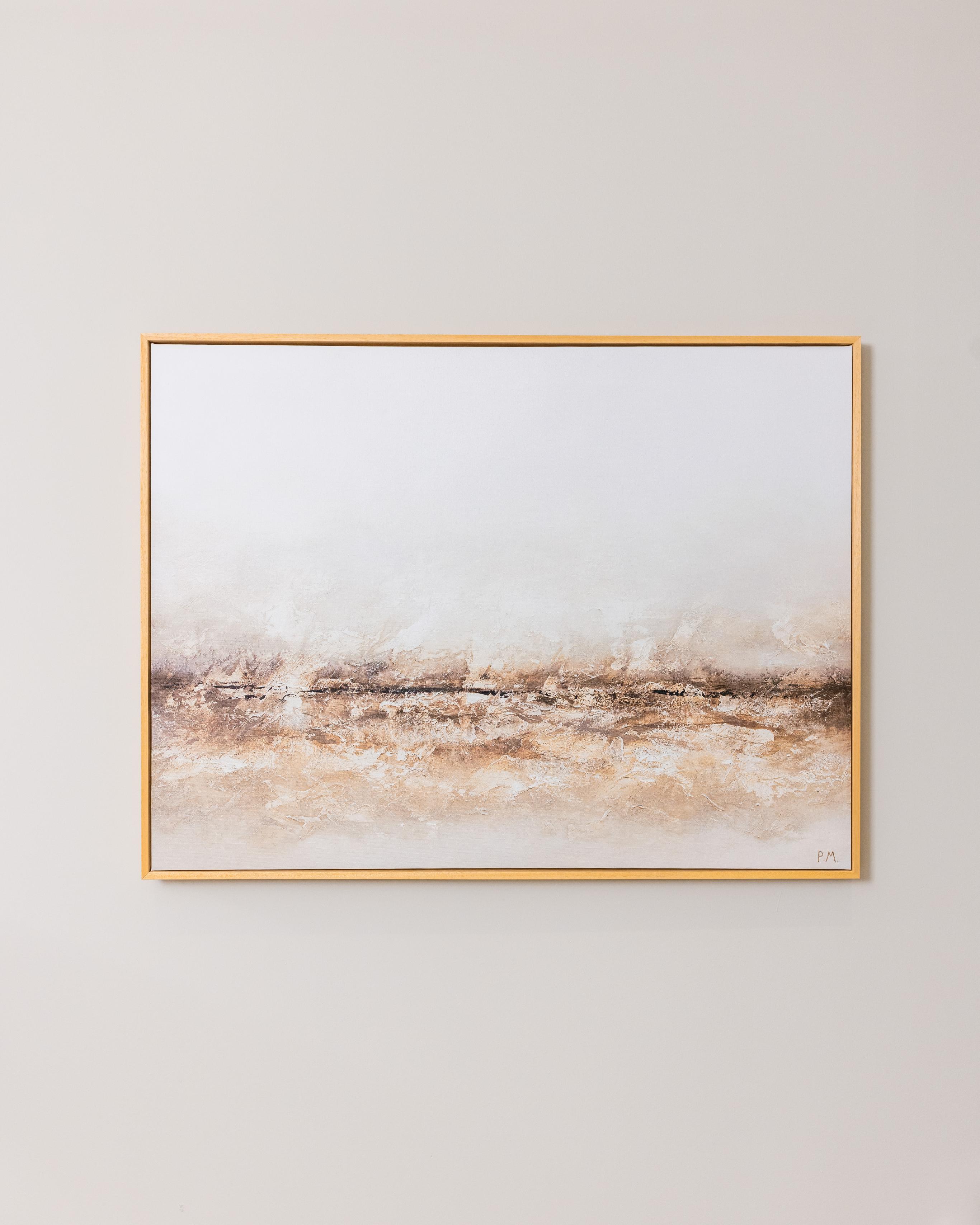 Terres Landscape Framed Printed Canvas - Mala Art Co.